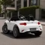 Дитячий електромобіль Mazda MX-5 M 5846EBLR-1 білий, 4 мотори по 25W, EVA, екошкіра, MP3, USB, TF, Bluetooth