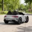 Детский электромобиль Mercedes-AMG GT R Roadster двухместный, 2 мотора по 320W, EVA, кожа, Bluetooth, MP3, серый
