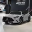 Детский электромобиль Mercedes-AMG GT R Roadster двухместный, 2 мотора по 320W, EVA, кожа, Bluetooth, MP3, серый