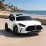 Дитячий електромобіль Mercedes-AMG GT R Roadster M 6313(MP4)EBLR-1 білий, двомісний, 4 мотори по 200W, MP4, Bluetooth, EVA, екошкіра