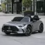 Детский электромобиль Mercedes-AMG GT R Roadster M 6313 (MP4)EBLRS-11 серый, двухместный, 4 мотора по 200W, MP4, Bluetooth, EVA, экокожа, автопокраска