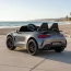 Детский электромобиль Mercedes-AMG GT R Roadster M 6313 (MP4)EBLRS-11 серый, двухместный, 4 мотора по 200W, MP4, Bluetooth, EVA, экокожа, автопокраска