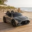 Детский электромобиль Mercedes-AMG GT R Roadster M 6315EBLRS-11 серый двухместный, 2 мотора по 320W, EVA, кожа, Bluetooth, MP3