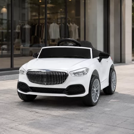 Детский электромобиль Mercedes Bambi M 4864 EBLR-1, белый, 2 мотора по 35W, MP3, USB, EVA, кожаное сиденье Детский электромобиль Mercedes Bambi M 4864 EBLR-1, белый, 2 мотора по 35W, MP3, USB, EVA, кожаное сиденье