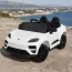 Детский электромобиль Porsche Macan Turbo M 6314EBLR-1 белый, 2 мотора по 35W, EVA, кожа, MP3, Bluetooth