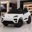 Детский электромобиль Porsche Macan Turbo M 6314EBLR-1 белый, 2 мотора по 35W, EVA, кожа, MP3, Bluetooth