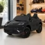 Дитячий електромобіль Porsche Macan Turbo M 6314EBLRS-2, 2 мотори по 35W, EVA, шкіра, Bluetooth, MP3, чорне автофарбування