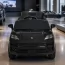 Дитячий електромобіль Porsche Macan Turbo M 6314EBLRS-2, 2 мотори по 35W, EVA, шкіра, Bluetooth, MP3, чорне автофарбування