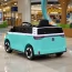 Детский электромобиль Volkswagen ID Buzz M 6281EBLR-15, 2 мотора по 35W, EVA, экокожа, Bluetooth, MP3, USB, бирюзовый Детский электромобиль Volkswagen ID Buzz M 6281EBLR-15, 2 мотора по 35W, EVA, экокожа, Bluetooth, MP3, USB, бирюзовый