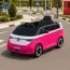 Дитячий електромобіль Volkswagen ID Buzz M 6281EBLR-8, 2 мотори по 35W, EVA, екошкіра, Bluetooth, MP3, USB, рожевий Дитячий електромобіль Volkswagen ID Buzz M 6281EBLR-8, 2 мотори по 35W, EVA, екошкіра, Bluetooth, MP3, USB, рожевий