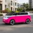 Дитячий електромобіль Volkswagen ID Buzz M 6281EBLR-8, 2 мотори по 35W, EVA, екошкіра, Bluetooth, MP3, USB, рожевий Дитячий електромобіль Volkswagen ID Buzz M 6281EBLR-8, 2 мотори по 35W, EVA, екошкіра, Bluetooth, MP3, USB, рожевий