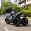 Дитячий мотоцикл Aprilia RS 660 RSV4 M 6265EL-11 сірий, 2 мотори по 35W, EVA, шкіра, Bluetooth, USB, TF Дитячий мотоцикл Aprilia RS 660 RSV4 M 6265EL-11 сірий, 2 мотори по 35W, EVA, шкіра, Bluetooth, USB, TF