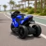 Детский мотоцикл Aprilia RS 660 RSV4 M 6265EL-4 синий, 2 мотора по 35W, EVA, кожа, Bluetooth, USB, TF