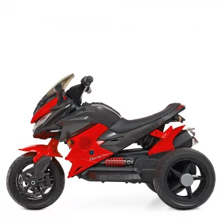 Детский мотоцикл BMW K1300S Bambi M 4274EL-3, красный, 2 мотора по 35W, EVA, кожа, MP3, USB, TF Детский мотоцикл BMW K1300S Bambi M 4274EL-3, красный, 2 мотора по 35W, EVA, кожа, MP3, USB, TF