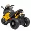 Детский мотоцикл BMW K1300S Bambi M 4274EL-6, желтый, 2 мотора по 35W, EVA, кожа, MP3, USB, TF