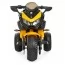Детский мотоцикл BMW K1300S Bambi M 4274EL-6, желтый, 2 мотора по 35W, EVA, кожа, MP3, USB, TF