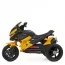 Детский мотоцикл BMW K1300S Bambi M 4274EL-6, желтый, 2 мотора по 35W, EVA, кожа, MP3, USB, TF