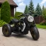 Детский мотоцикл Bambi M 5048ELR-2 Harley-Davidson V-Rod черный, с пультом управления, 2 мотора по 25W, EVA, кожа, MP3, USB, Bluetooth