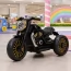 Детский мотоцикл Bambi M 5048ELR-2 Harley-Davidson V-Rod черный, с пультом управления, 2 мотора по 25W, EVA, кожа, MP3, USB, Bluetooth