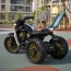 Детский мотоцикл Bambi M 5048ELR-2 Harley-Davidson V-Rod черный, с пультом управления, 2 мотора по 25W, EVA, кожа, MP3, USB, Bluetooth
