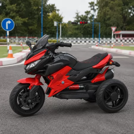 Детский мотоцикл BMW K1300S Bambi M 4274EL-3, красный, 2 мотора по 35W, EVA, кожа, MP3, USB, TF Детский мотоцикл BMW K1300S Bambi M 4274EL-3, красный, 2 мотора по 35W, EVA, кожа, MP3, USB, TF