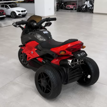 Детский мотоцикл BMW K1300S Bambi M 4274EL-3, красный, 2 мотора по 35W, EVA, кожа, MP3, USB, TF Детский мотоцикл BMW K1300S Bambi M 4274EL-3, красный, 2 мотора по 35W, EVA, кожа, MP3, USB, TF