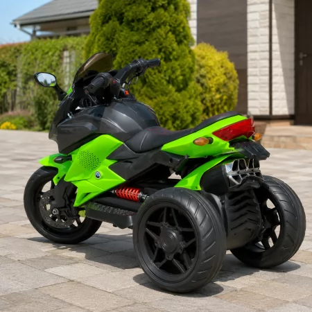 Дитячий мотоцикл BMW K1300S Bambi M 4274EL-5, зелений, 2 мотори по 35W, EVA, екошкіра, MP3, USB, TF Дитячий мотоцикл BMW K1300S Bambi M 4274EL-5, зелений, 2 мотори по 35W, EVA, екошкіра, MP3, USB, TF