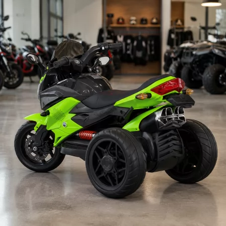 Дитячий мотоцикл BMW K1300S Bambi M 4274EL-5, зелений, 2 мотори по 35W, EVA, екошкіра, MP3, USB, TF Дитячий мотоцикл BMW K1300S Bambi M 4274EL-5, зелений, 2 мотори по 35W, EVA, екошкіра, MP3, USB, TF