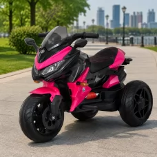 Детский мотоцикл BMW K1300S Bambi M 4274EL-8, розовый, 2 мотора по 35W, EVA, кожа, MP3, USB, TF Детский мотоцикл BMW K1300S Bambi M 4274EL-8, розовый, 2 мотора по 35W, EVA, кожа, MP3, USB, TF