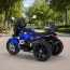 Дитячий мотоцикл BMW R 1200 C M 6263EL-4, 2 мотори по 25W, EVA, шкіра, Bluetooth, синій