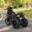 Детский мотоцикл BMW S1000XR Bambi M 5037 EL-2 черный, 2 мотора по 45W, EVA, кожа, MP3, USB, Bluetooth