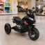 Детский мотоцикл BMW S1000XR Bambi M 5037 EL-2 черный, 2 мотора по 45W, EVA, кожа, MP3, USB, Bluetooth