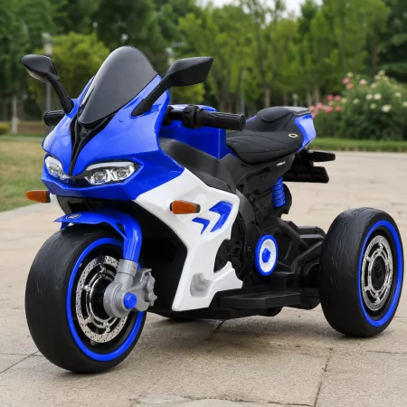 Дитячий мотоцикл Ducati Panigale M 6307EL-4 синій, 2 мотори по 25W, EVA, екошкіра, MP3, USB, Bluetooth