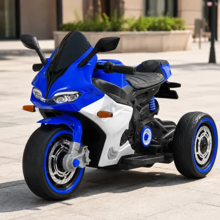 Дитячий мотоцикл Ducati Panigale M 6307EL-4 синій, 2 мотори по 25W, EVA, екошкіра, MP3, USB, Bluetooth