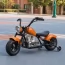 Детский мотоцикл Harley-Davidson Fat Boy M 6016AL-7, 1 мотор 350W, Bluetooth, USB, TF, экокожа, надувные резиновые колеса, оранжевый Детский мотоцикл Harley-Davidson Fat Boy M 6016AL-7, 1 мотор 350W, Bluetooth, USB, TF, экокожа, надувные резиновые колеса, оранжевый