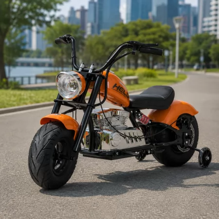 Детский мотоцикл Harley-Davidson Fat Boy M 6016AL-7, 1 мотор 350W, Bluetooth, USB, TF, экокожа, надувные резиновые колеса, оранжевый Детский мотоцикл Harley-Davidson Fat Boy M 6016AL-7, 1 мотор 350W, Bluetooth, USB, TF, экокожа, надувные резиновые колеса, оранжевый