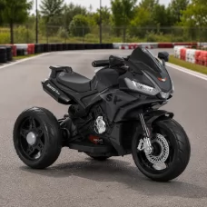 Дитячий мотоцикл Kawasaki Ninja M 6267EL-11 сірий, 2 мотори по 35W, EVA, шкіра, Bluetooth