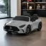 Двухместный детский электромобиль Mercedes-AMG GT R Roadster M 6313EBLR-11 серый, 4 мотора по 200W, EVA, экокожа, Bluetooth, MP3