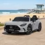Двухместный детский электромобиль Mercedes-AMG GT R Roadster M 6313EBLR-11 серый, 4 мотора по 200W, EVA, экокожа, Bluetooth, MP3