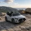 Двухместный детский электромобиль Mercedes-AMG GT R Roadster M 6313EBLR-11 серый, 4 мотора по 200W, EVA, экокожа, Bluetooth, MP3