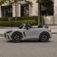 Двухместный детский электромобиль Mercedes-AMG GT R Roadster M 6313EBLR-11 серый, 4 мотора по 200W, EVA, экокожа, Bluetooth, MP3