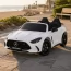 Двухместный детский электромобиль Mercedes-AMG GT R Roadster M 6315EBLR-1 белый, 2 мотора по 320W, EVA, кожа, Bluetooth, MP3