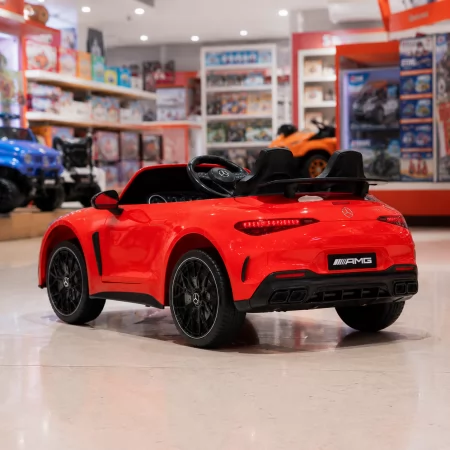 Двухместный детский электромобиль Mercedes-AMG GT R Roadster M 6315EBLR-3 красный, 2 мотора по 320W, EVA, кожа, Bluetooth, MP3 Двухместный детский электромобиль Mercedes-AMG GT R Roadster M 6315EBLR-3 красный, 2 мотора по 320W, EVA, кожа, Bluetooth, MP3