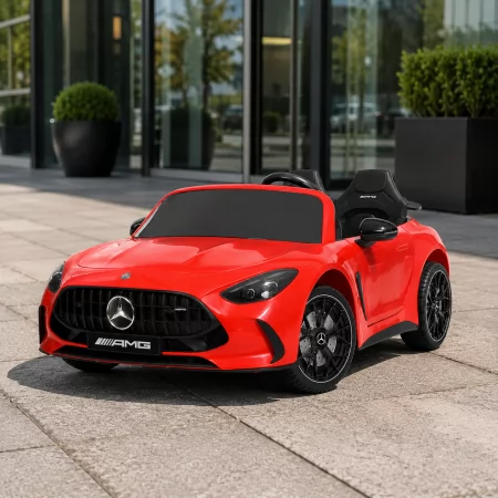 Двухместный детский электромобиль Mercedes-AMG GT R Roadster M 6315EBLR-3 красный, 2 мотора по 320W, EVA, кожа, Bluetooth, MP3 Двухместный детский электромобиль Mercedes-AMG GT R Roadster M 6315EBLR-3 красный, 2 мотора по 320W, EVA, кожа, Bluetooth, MP3