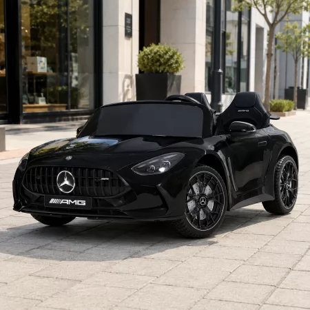 Двомісний дитячий електромобіль Mercedes-AMG GT R Roadster M 6315EBLRS-2 чорний, 2 мотори по 320W, EVA, екошкіра, Bluetooth, MP3, автофарбування Двомісний дитячий електромобіль Mercedes-AMG GT R Roadster M 6315EBLRS-2 чорний, 2 мотори по 320W, EVA, екошкіра, Bluetooth, MP3, автофарбування