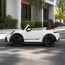 Двухместный детский электромобиль Porsche 911 GT3 RS M 6111(MP4)EBLR-1, 2 мотора по 320W, MP4, Bluetooth, EVA, кожа, белый