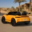 Двухместный детский электромобиль Porsche 911 GT3 RS M 6111EBLR-6, 2 мотора по 320W, EVA колеса, экокожа, MP3, Bluetooth, желтый