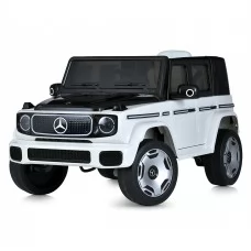 Детский электромобиль Джип JJ 2088 EBLR-1-2 Mercedes Гелендваген, белый