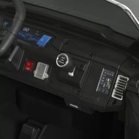 Детский электромобиль Джип Jeep Recon JJ2500EBLR-2 двухместный, 4 мотора по 25W, EVA, кожа, MP3, USB, Bluetooth, черный Детский электромобиль Джип Jeep Recon JJ2500EBLR-2 двухместный, 4 мотора по 25W, EVA, кожа, MP3, USB, Bluetooth, черный