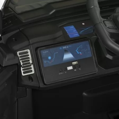 Детский электромобиль Джип Jeep Recon JJ2500EBLR-2 двухместный, 4 мотора по 25W, EVA, кожа, MP3, USB, Bluetooth, черный Детский электромобиль Джип Jeep Recon JJ2500EBLR-2 двухместный, 4 мотора по 25W, EVA, кожа, MP3, USB, Bluetooth, черный